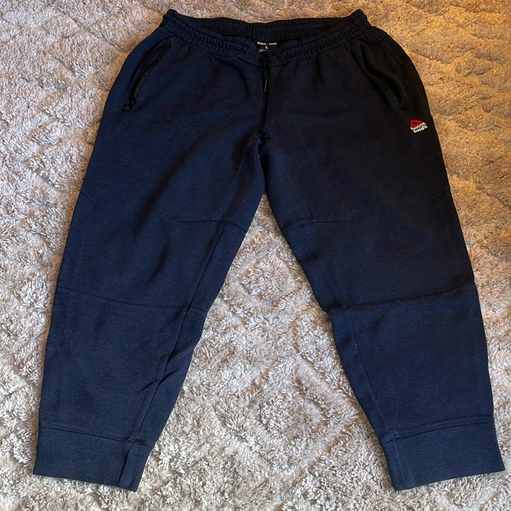Reebok CrossFit jogger pants, navy blue, women’s large